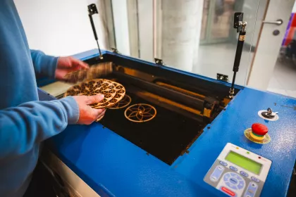 Bigger view of Lasercutter